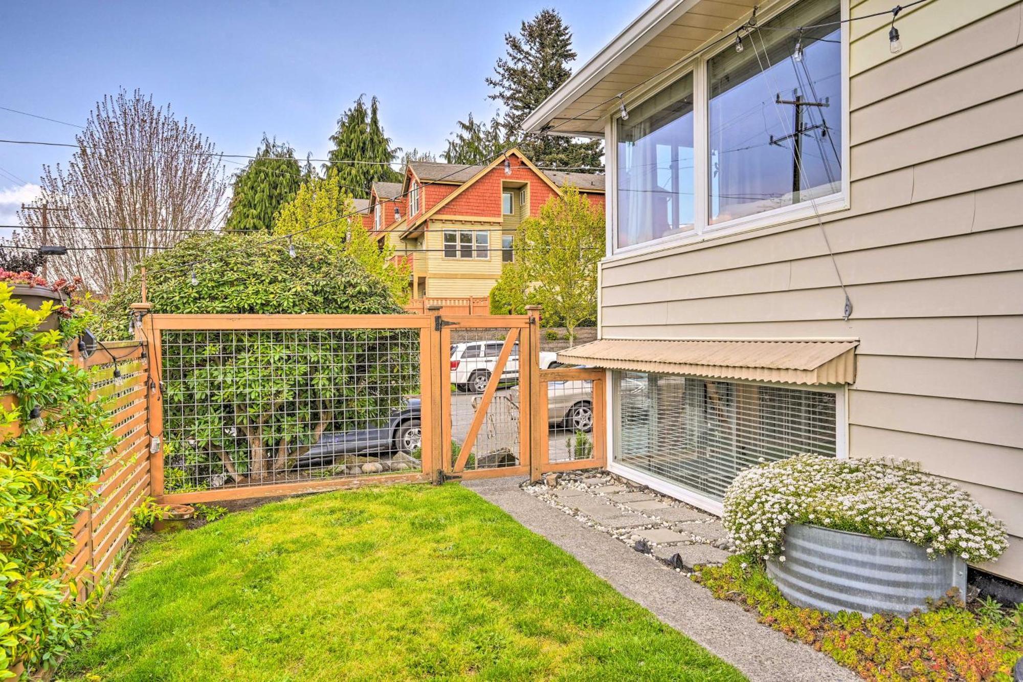 Seattle Garden Apt Walk To Water And Amenities! Екстер'єр фото